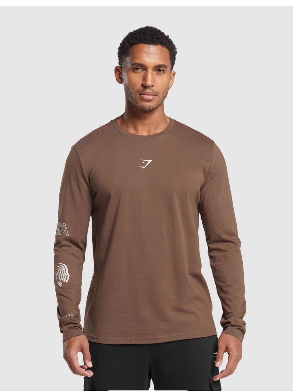 Gymshark logo Long Sleeve Tee